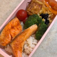 妻お弁当（焼き鮭）|takezooさん