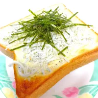しらすチーズトースト|豆大福さん