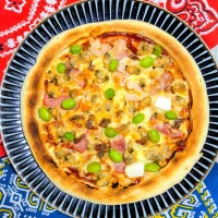 休日朝ごはん☆ミックスピザ|じんさん