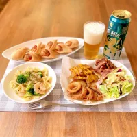 エビとブロッコリーのショートパスタ バジル風味| Ruotoさん