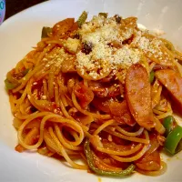 過日の麺好きランチ                                               「ナポリタン」