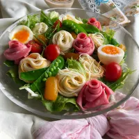 ブーケサラダ素麺