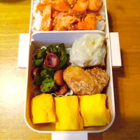 女子高生の長女に捧ぐ疲れ果てた後のお弁当|めぐさん