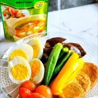 夏野菜の冷製おでん|ひかるさん