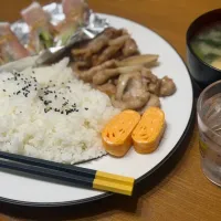 高校生息子夜ご飯🍚|msさん