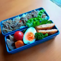 次男弁当|tamagomagomagoさん