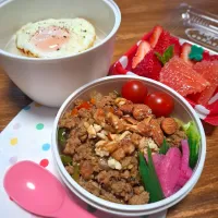 🌴ガパオライス弁当|ゆきさんさん
