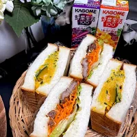 お弁当用サンドイッチ
