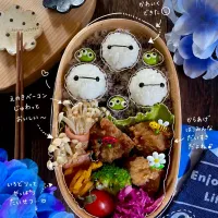 ベイマックス弁当|Akiyoෆ¨̮⑅さん