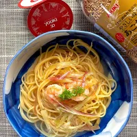 茗荷のあごだしあんかけパスタ|栃倉 直人さん