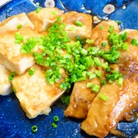 シイラと豆腐の照り焼き|Yasuo  Watanabeさん