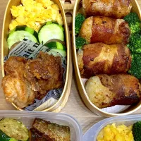 高校生男子弁当と冷凍弁当🍱|ゆか｜味決まる冷凍作り置き弁当さん