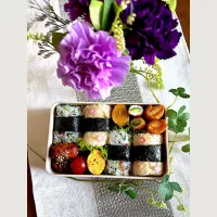 5/11❤︎主人のおにぎり弁当🍙🌱