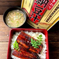 「ひきわり納豆汁」と「うな丼」| 9421beruさん