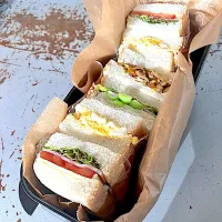高校生男子の体育祭弁当🥪|almostblackさん