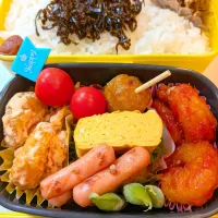 エビマヨ＆エビチリ弁当|ぽちゃこさん