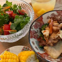 夫の昼ごはん| 女神さん