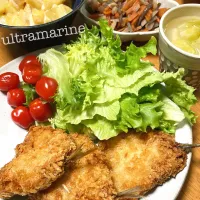 ＊アジフライとタラモサラダ♬＊|ultramarineさん