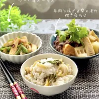 とんちんさんの料理 春の肉豆腐