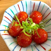 ミニトマトの浅漬けキムチ。|くろーぶやんさん