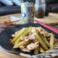豚とふきの味噌炒め