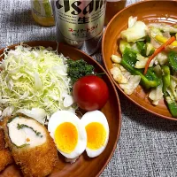 ささみ大葉フライ&肉野菜炒め| 須佐浩幸さん