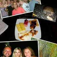 ✈️My trip to Sri Lanka with my Sis🏝
 Cream cheese caramel, raspberry cake, pineapple ,waffle|KWAII69さん