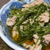 パパ作🥸豚肉と水菜のさっと煮|ぱんだのままんさん