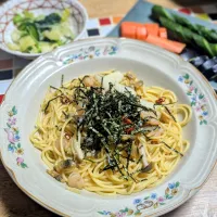 旦那作☆シーフードパスタ🍝|じんさん