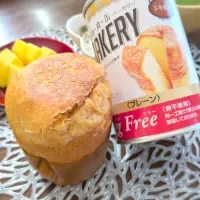 缶ベーカリーde朝ごはん🌅！|まめころさん