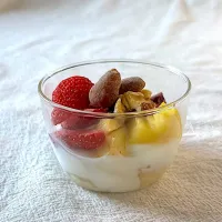 バナナ🍌ドボンのヨーグルト|かっちゃん杉さん