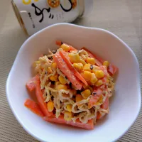 切り干し大根の味噌マヨ梅サラダ| izu-miさん