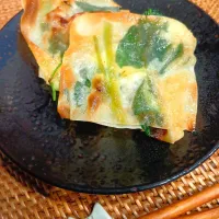 シュウマイの皮で包んだ揚げ物|うーくーちゃんさん