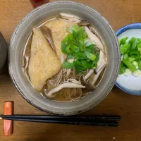 昼食　キツネそば|ATさん