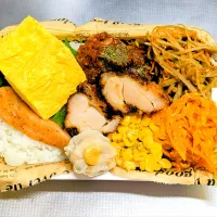 🍱🐣 厚焼きたまごが際立つお弁当 🐣🍱