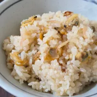 冷凍むきあさりと紅生姜の炊き込みご飯| ぱんだのままんさん