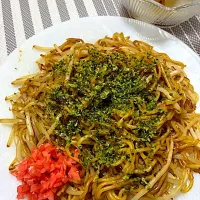 具無し焼きそば|単身赴任のっちさん