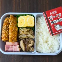 茄子の肉巻き弁当|ぱんだのままんさん