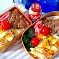 今日の夫婦弁⁽⁽ ◟(灬 ˊωˋ 灬)◞ ⁾⁾💕|桃実さん