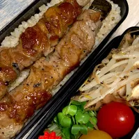 5/13茄子の肉巻き弁当|みっこちゃんさん