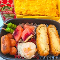 5/13 オムライス弁当|ぽちゃこさん
