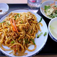 卵焼きうどん ¥700|Blue Moon Caféさん
