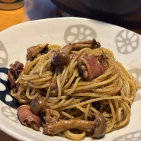 ヤリイカのこども 丸ごとパスタ|かすべえ!さん