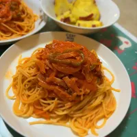 トマトクリームパスタ🍅♬|panchiさん