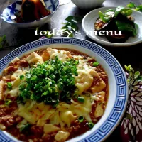 今夜はチーズ麻婆豆腐|山田 ナミ　Instagram ＊nmymd369さん