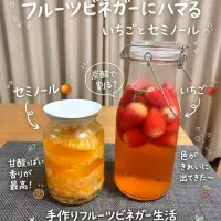 フルーツビネガーにハマる