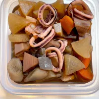 イカと根菜の煮物|DKさん