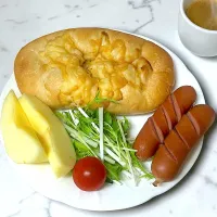 照り焼きチキンパンモーニング|besさん