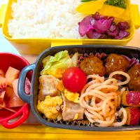 5/14 甘酢肉団子弁当|ぽちゃこさん