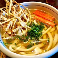 とある日の麺好きランチ                           「ごぼうかき揚げうどん」|mottoさん